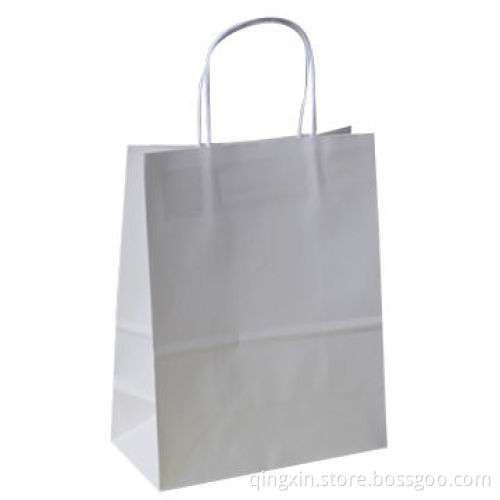 White Paper Bag, Customized Designs can be Accepted